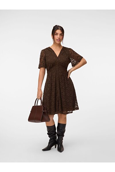 Veromoda Curve Kleid VMDEA Midikleid