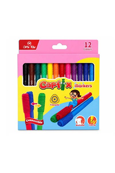 winplus Win Plus 12 pcs Connect Felt Pen Set
