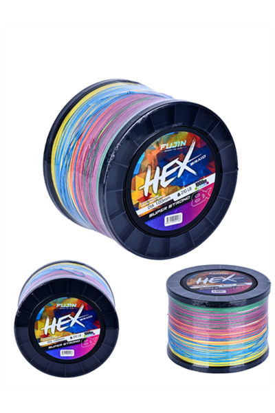 Fujin Hex 8X 1000Mt Multicolor Pe Line