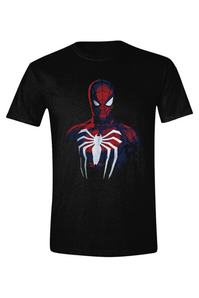 Pcmerch Tricou barbati, Pcmerch, Spider-Man 2, motiv dinamic, negru, fabricat...