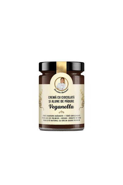 Remedia Veganella Crema cu Ciocolata si Alune de Padure Secretele Ramonei 350g