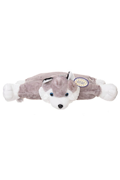 OEM Perna decorativa, A.S. Academy of Plush, Model catel, Plus, Gri/Alb