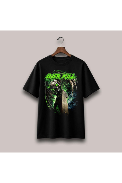 Grafftee Clothing تي شيرت أوفر كيل مطبوع للجنسين مقاس كبير