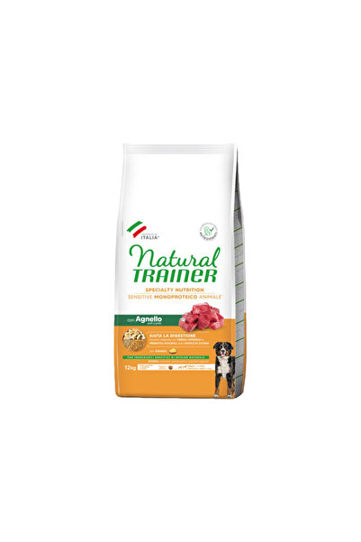 Natural Trainer Hrana uscata pentru caini sensitive medium/maxi adult fara gl...