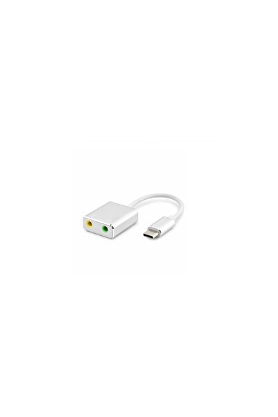 Midcom Hdx5256 Type-C External Sound Card 7.1 White