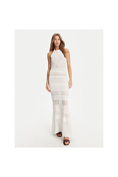 TWINSET Rochie tricotată de damă 251TT3105 Crem
