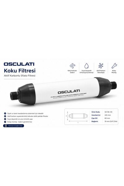 OSCULATI TEKNE & KARAVAN KOKU FİLTRESİ