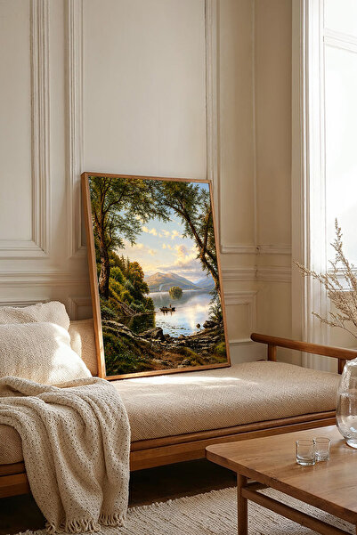 Dekorsiahome One Piece Wooden Framed Painting Tk3989