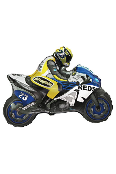 Godan Balon folie Flexmetal, motor, 61 cm, pentru heliu, multicolor, 1 buc