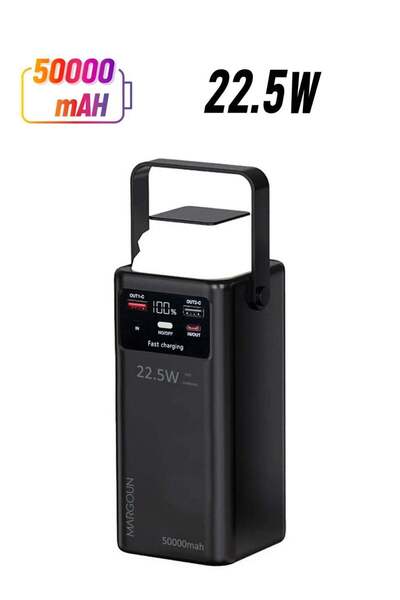 Margoun 50000 mAh PD Power Bank with LED Display and 22.5W Fast Charging with...