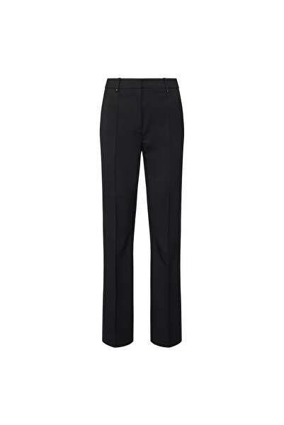 Karl Lagerfeld Pantaloni de damă din material textil B1W10003 Negru