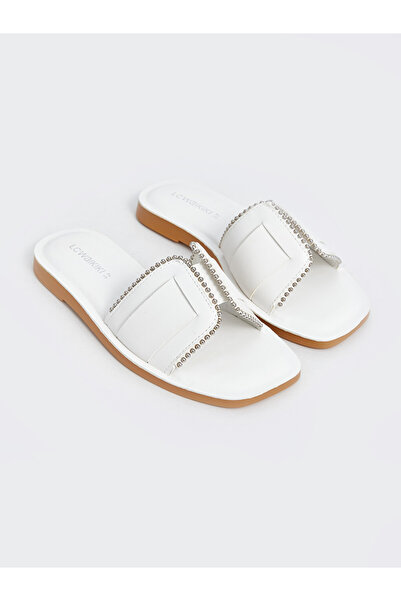 LC Waikiki Stone Detailed Women's Slippers