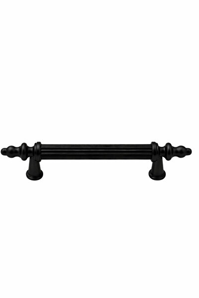 Kenzlife mobilya kulpu boru rustik 160 mm siyah plastik dolap kulbu 01 adet k...