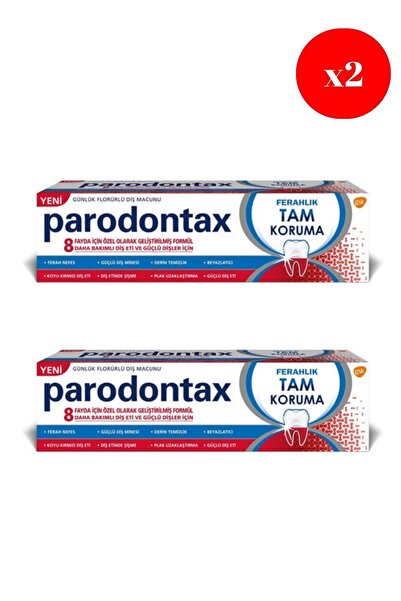 Parodontax Freshness Full Protection Toothpaste 50ml X2 Pcs