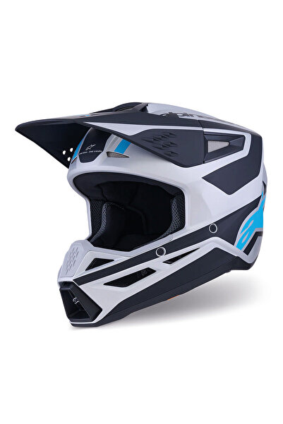 Alpinestars SM3 Heath Off-Road Kaskı Siyah Gri