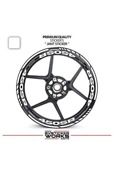 ARONA Cfmoto 450Sr Wheel Sticker and Inner Text Printed Label Sticker Model P...