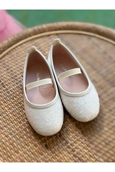 Chica Magica Girl's Glitter Ballerinas