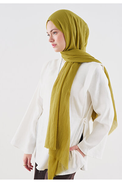 Freshscarfs Ντουμπάι Πρέμιουμ Σαλ Όιλ Γκριν Πριντ