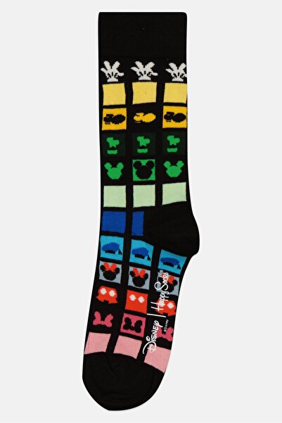 Happy Socks x Disney Men 1 Pair Allover Print Long Socks, Multicolor