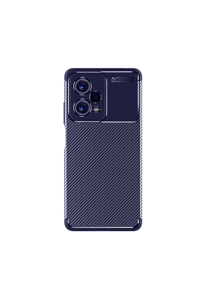 Generic Brand Xiaomi Redmi Note 12 5g Case Carbon Look Silicone with Camera P...