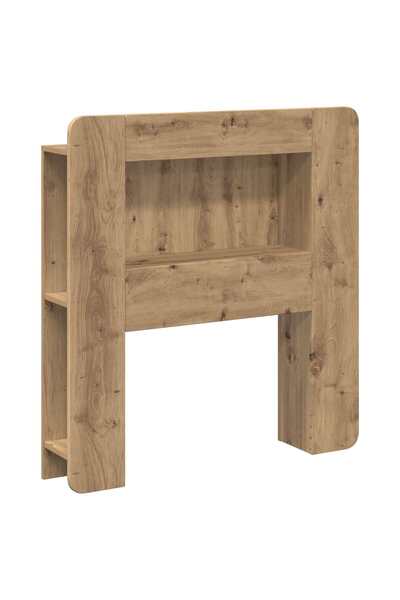 vidaxl Tablă de pat cu sertar Stejar Artizanal 80 cm Lemn prelucrat