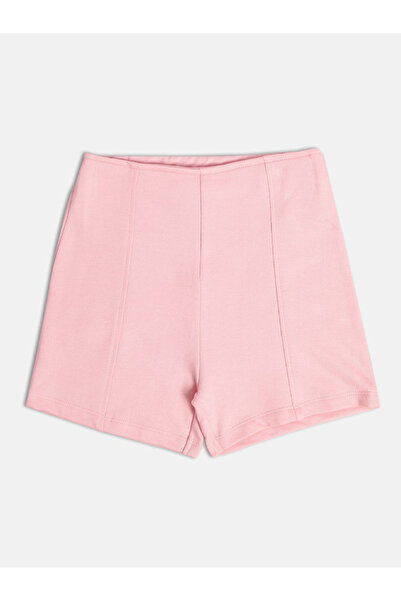 MINI KLUB By Styli Girls Knitted Cotton Blend Plain Shorts