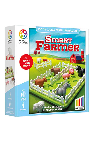 Smart Games Joc de logica cu 60 de provocari, Smart Games, Smart Farmer