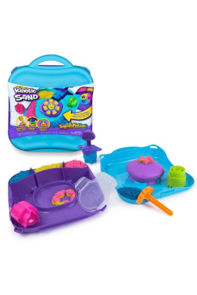 Kinetic Sand Set de joaca cu nisip, Kinetic Sand, SquishMotion, 6069401