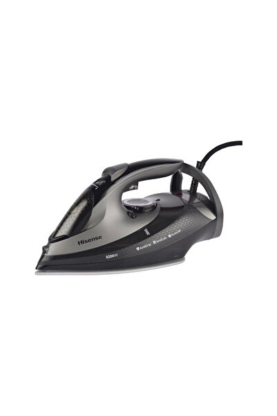 Hisense Steam Iron H32SIBKS1 , 3200W , 0.35 liters , Ceramic Sole Plate ,Blac...