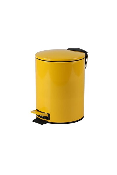 OEM Coș de gunoi metalic galben, 3 litri, Masala Urban Living