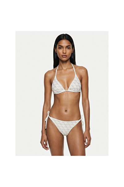 Guess Slip de bikini pentru femei E6GO15KCUO2 Alb