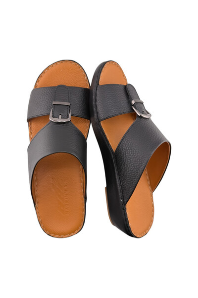 Cirino ( AM-2000 ) Handmade Arabic Men's Slippers | Outdoor Arabic Sandals Fo...