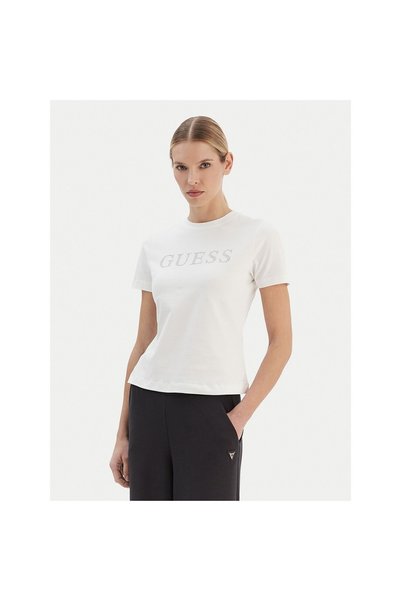 Guess Tricou de damă V6RI20J1314 Alb