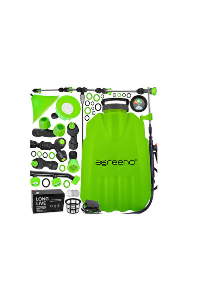 Agreeno Pulverizator cu acumulator tip rucsac, 12 l, AG 353