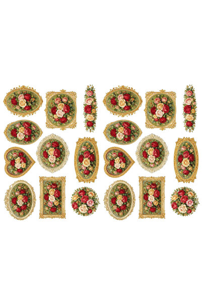 TELLGRAF Patterns Themed Sticker Set (21X31 cm 1 Set)