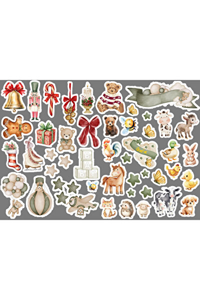 TELLGRAF Children's Themed Sticker Set (21X31 cm 1 Set)