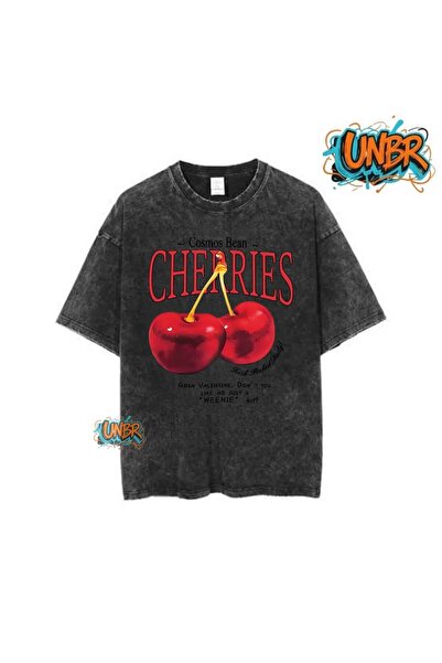 classy moda Unisex Colorful Oversize Printed T-Shirt Streetwear Comfortable F...