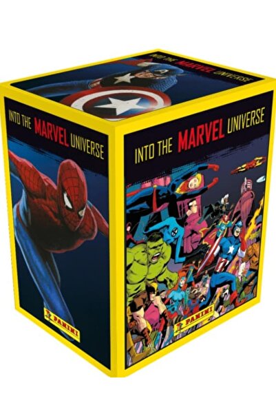 Panini Marvel Sticker - 50 Paket (250 Adet Çıkartma) - kapalı kutu
