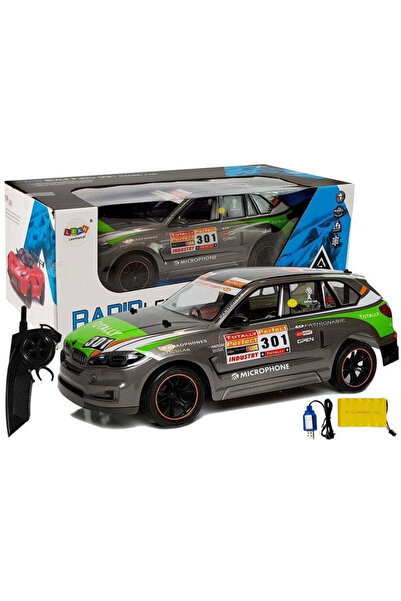 LEAN Mașină RC 1:10, gri / verde, 6760