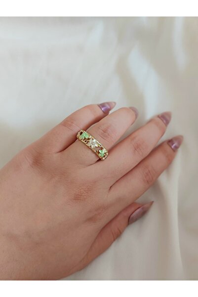 bijoux uniques Mineli Adjustable Steel Women's Ring