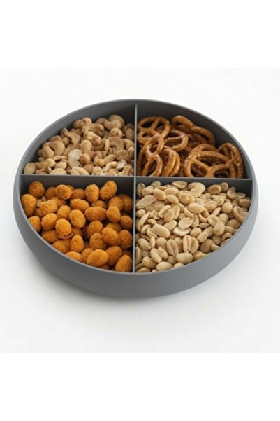 SepetZone 4 Bölmeli Atıştırmalık Kasesi - Snack Bowl