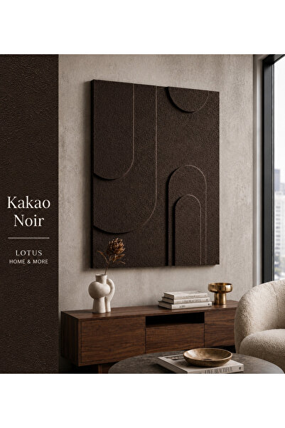 Lotus Home&More ARCUS - Çerçeveli El Yapı 3 Boyutlu Dokulu Doğal Taş ve Alçı ...