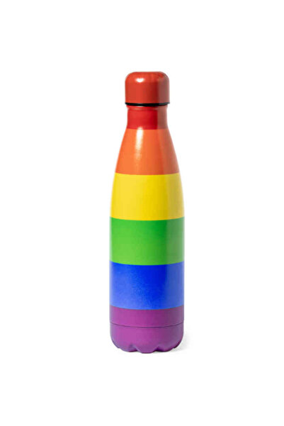PRIDE ΜΕΤΑΛΛΙΚΟΣ ΘΕΡΜΟΣΦΑΙΡΙΣΤΗΡΑΣ ΜΕ ΤΗΝ ΣΗΜΑΙΑ ΤΩΝ LGBT