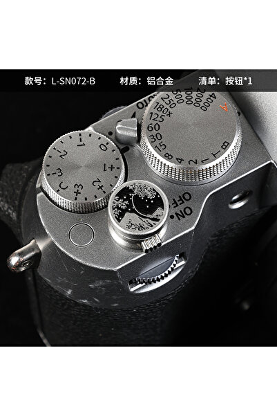 Choice3 8 أغطية حماية من سبائك الألومنيوم وأزرار ملولبة للإغلاق لـ Fujifilm X...