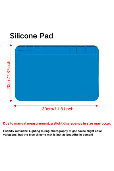 Choice 30x20cm Silicone Repair Mat Heat-Resistant Work Pad Waterproof Insulat...