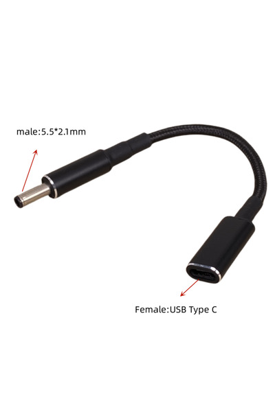 Choice BSN Power Cable 65W Type C Laptop Power Adapter Connector Plug USB Typ...