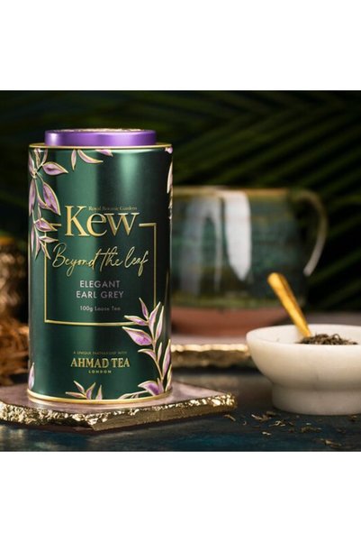 Ahmad Tea Kew Early Grey Black Tea 100 g Metal Box Bulk Tea
