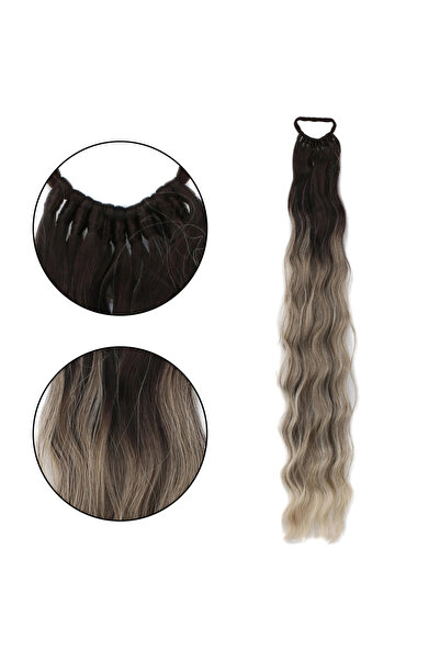 colezium Rubber Buckle Ponytail Water Brown/Ashy Auburn/White Platinum Ombre