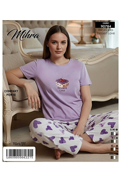 Mihra Set pijama cu mânecă scurtă
