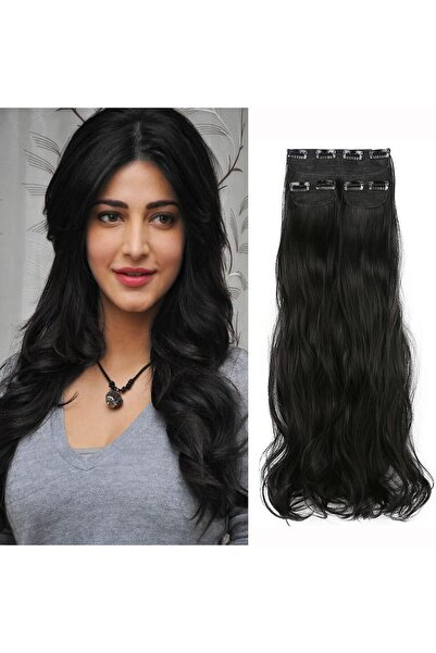 Estelle Clip in Hair Extensions for Women, Synthetic Long Straight,bodywave,c...